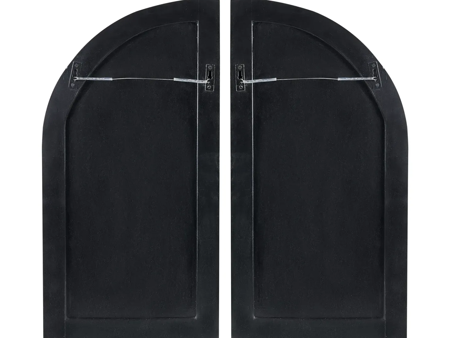 Vægdekoration OGAN 80 cm Sort