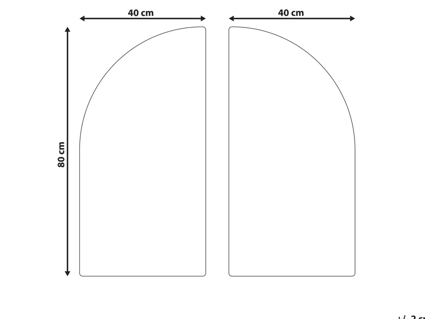 Vægdekoration OGAN 80 cm Sort