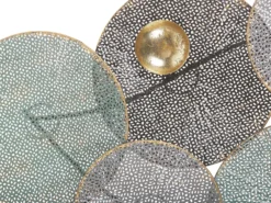 Vægdekoration POLONIUM Metal 49 cm Multifarvet