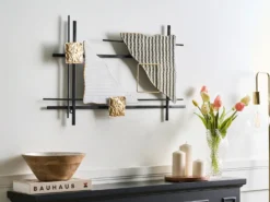 Vægdekoration PORTMARNOCK Metal 45 cm Multifarvet