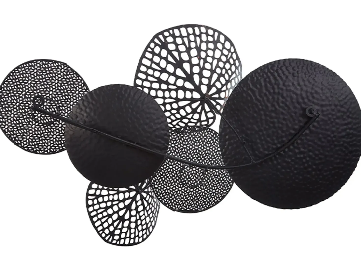Vægdekoration RHODIUM Metal 40 cm Multifarvet