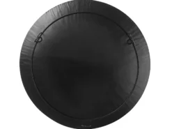 Vægdekoration RUBIDIUM Metal 49 cm Sort
