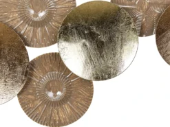 Vægdekoration THALLIUM Metal 45 cm Guld