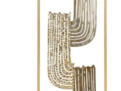 Vægdekoration THULIUM Metal 75 cm Guld