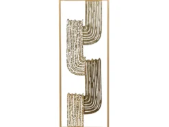 Vægdekoration THULIUM Metal 75 cm Guld