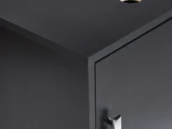 Væghængt vaskeskab LIMERIA 45 cm Sort