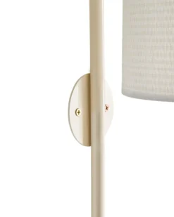 Væglampe LOKY Beige Metal
