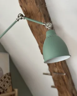 Væglampe MISSISSIPPI Lysegrøn Metal Justerbar