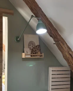 Væglampe MISSISSIPPI Lysegrøn Metal Justerbar
