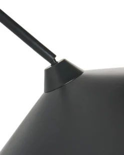 Væglampe NENTON Sort Metal