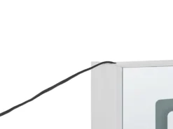 Vægmonteret spejlskab til badeværelset LED CONDOR 40 cm 60 cm Hvid