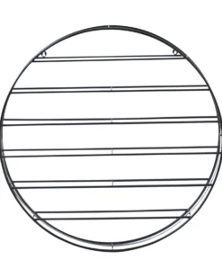 Vægmonteret vinreol ANNACOTTY Metal Sort