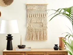 Vægophæng i stof GUJRAT Bomuld 102 cm Beige
