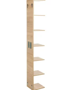 Vægreol ESTON 190 cm Lysebrun