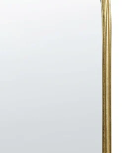 Vægspejl ACONCHI 58 cm 100 cm Metal Guld