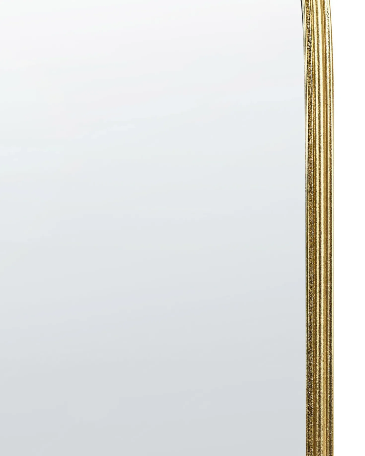 Vægspejl ACONCHI 58 cm 100 cm Metal Guld