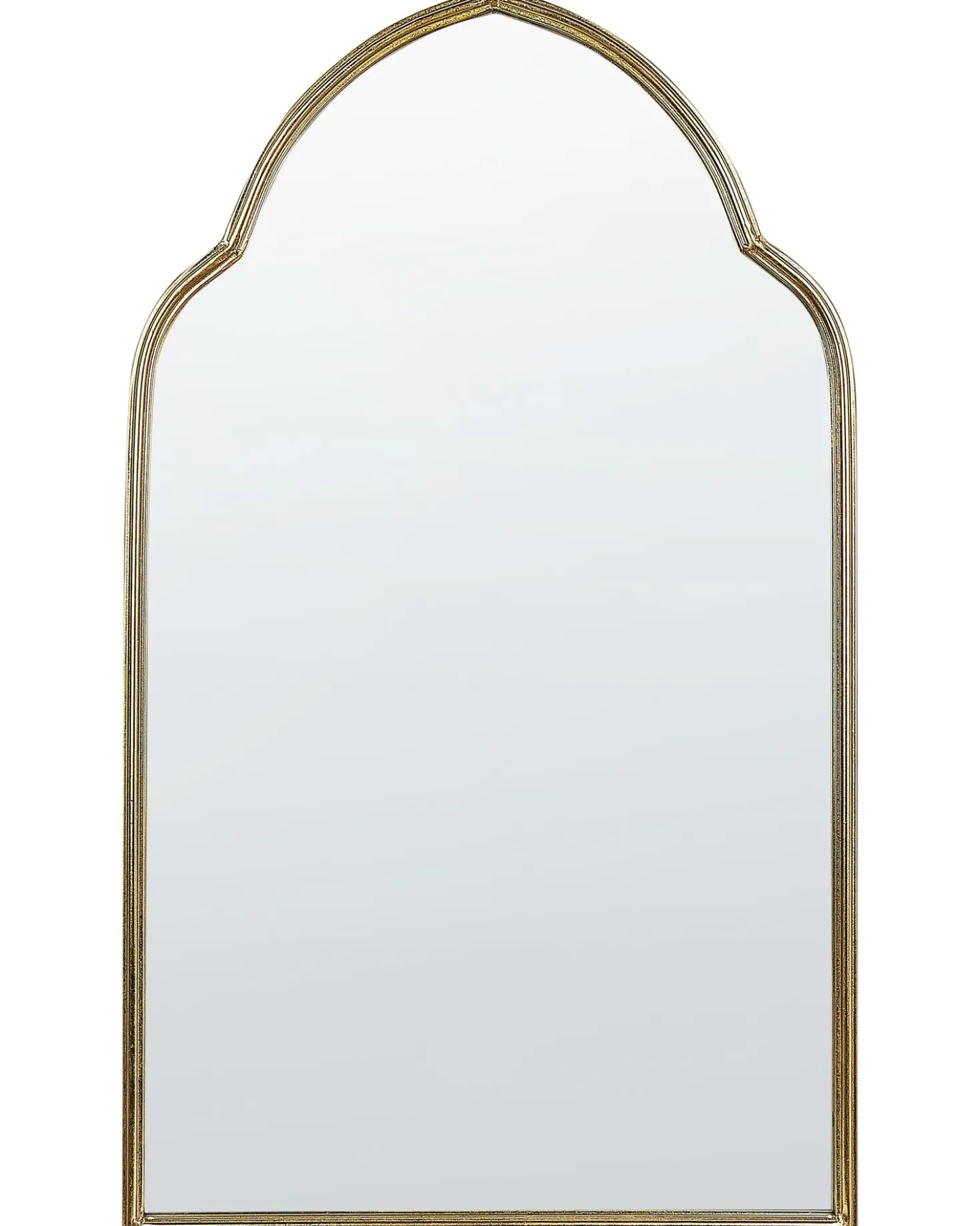 Vægspejl ACONCHI 58 cm 100 cm Metal Guld