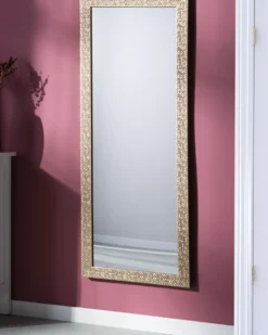 Vægspejl AJACCIO 50 cm 130 cm Messing