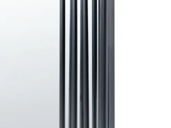 Vægspejl AJAIN 45 cm 146 cm Metal Sort