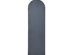 Vægspejl AJAIN 45 cm 146 cm Metal Sort