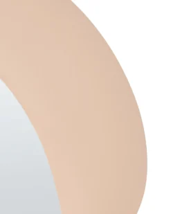 Vægspejl ALVENA 60 cm 80 cm Beige