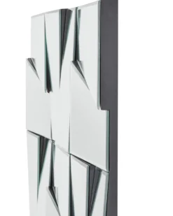 Vægspejl ANCEMONT 80 cm 80 cm Sølv