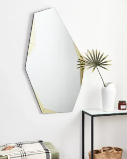 Vægspejl ARGUEL 68 cm 120 cm Guld