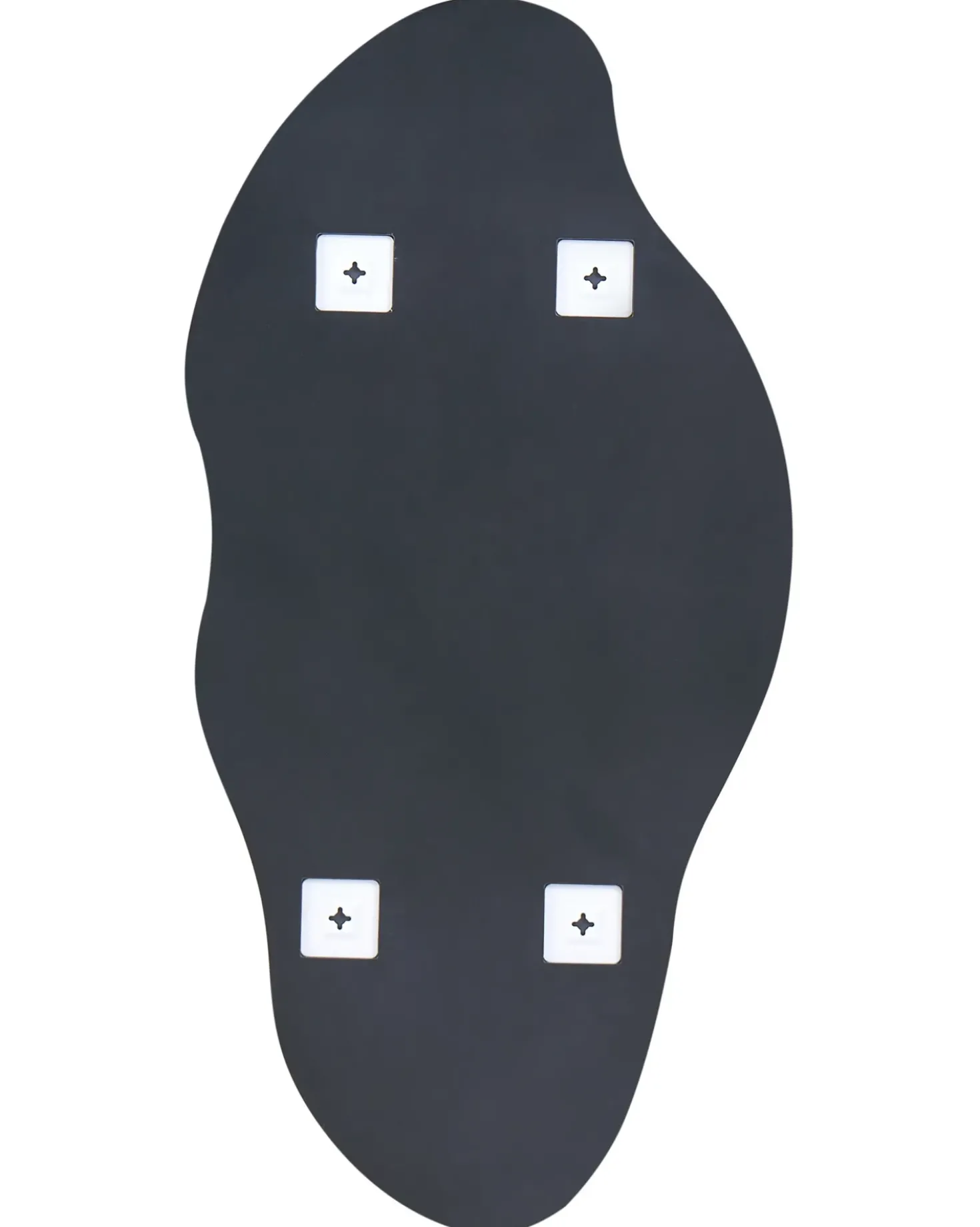 Vægspejl ASSIGNY 50 cm 92 cm Brun
