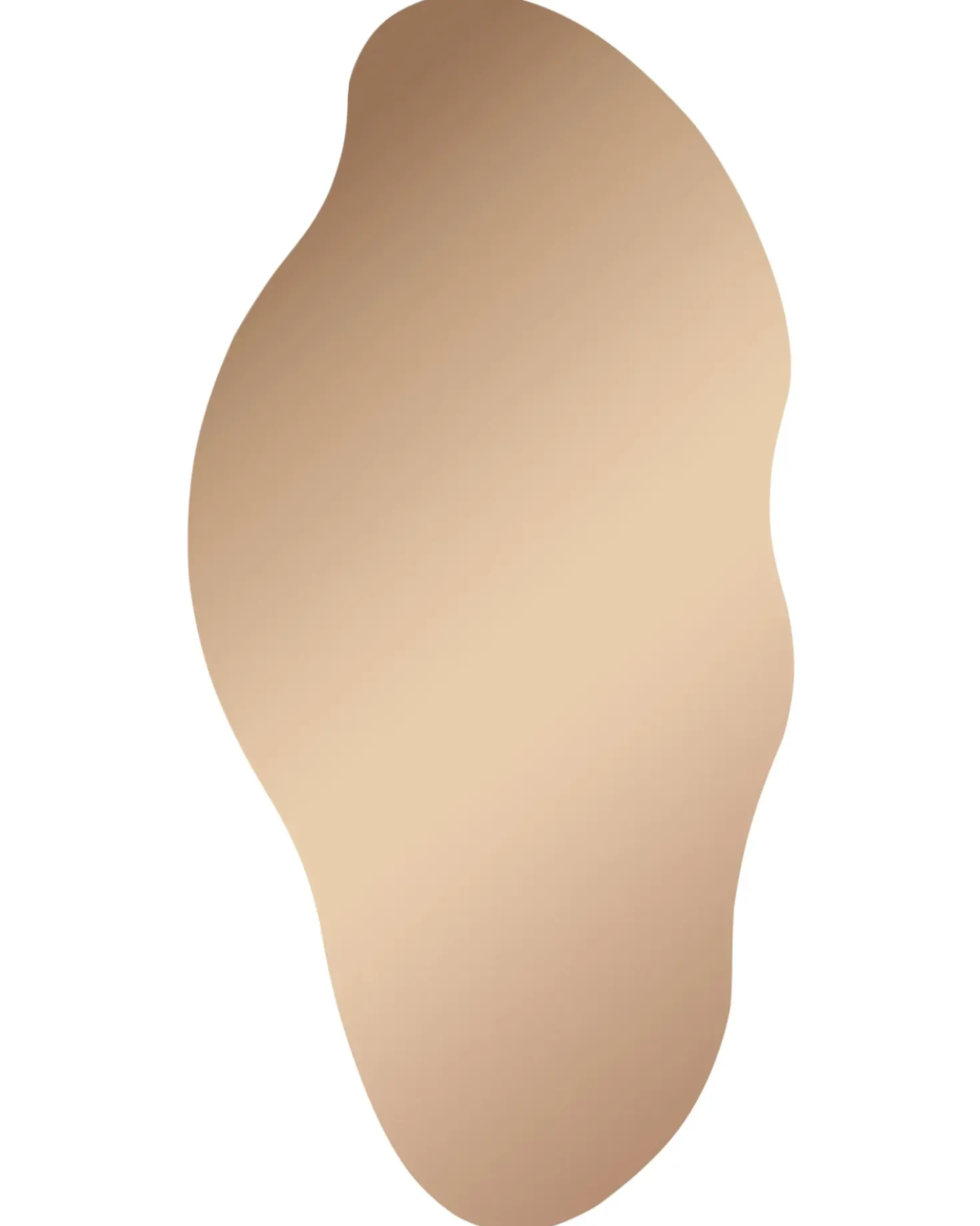 Vægspejl ASSIGNY 50 cm 92 cm Brun
