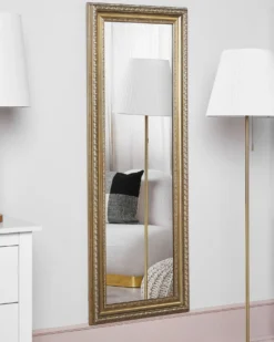 Vægspejl AURILLAC 51 cm 141 cm Guld