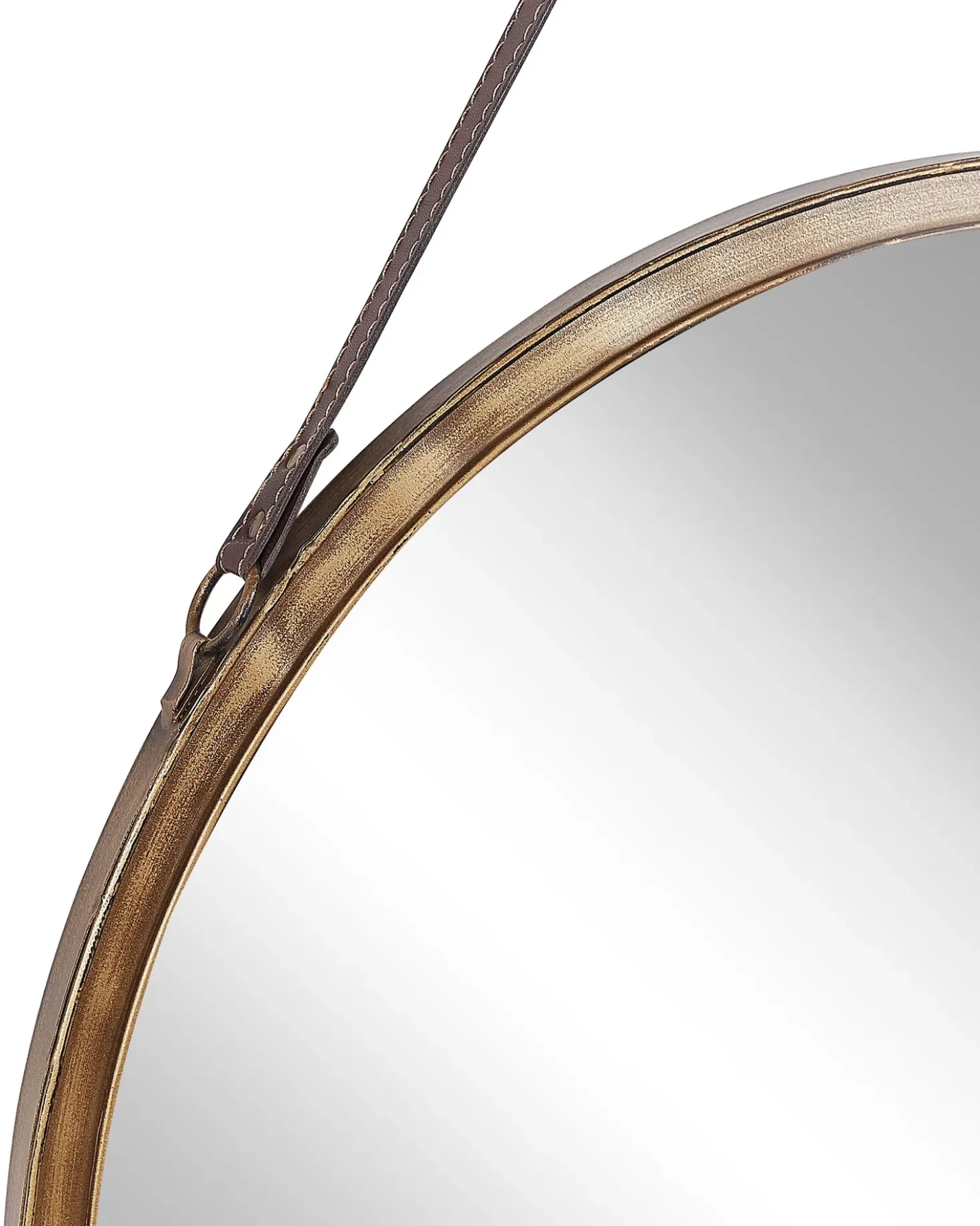 Vægspejl AUTUN 60 cm 60 cm Metal Guld