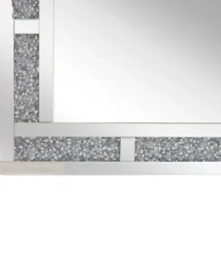 Vægspejl AVRILLE 60 cm 90 cm Sølv