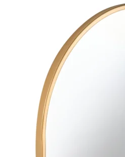 Vægspejl AZEVILLE 46 cm 122 cm Metal Guld
