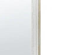 Vægspejl BRIANT 56 cm 130 cm Mangotræ Hvid