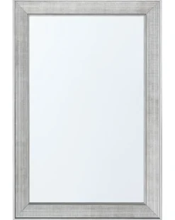 Vægspejl BUBRY 61 cm 91 cm Sølv