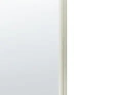 Vægspejl BUSSY 45 cm 145 cm Metal Cremehvid