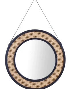 Vægspejl CAMBRAI 70 cm 104 cm Rattan Naturlig