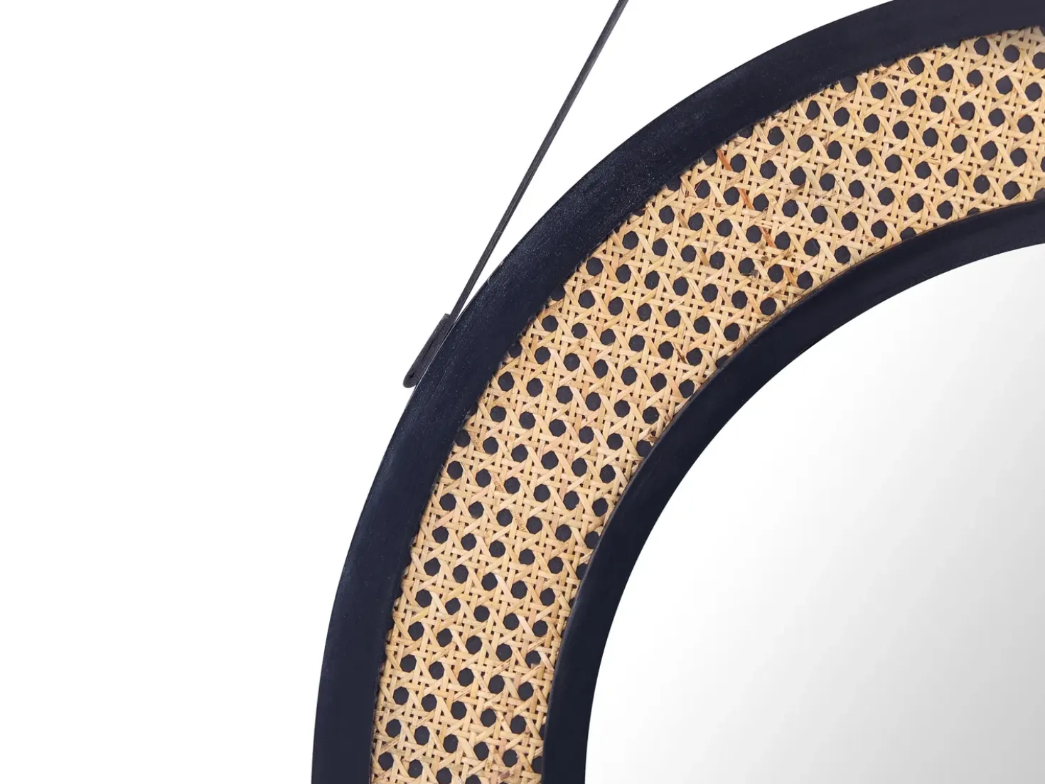 Vægspejl CAMBRAI 70 cm 104 cm Rattan Naturlig