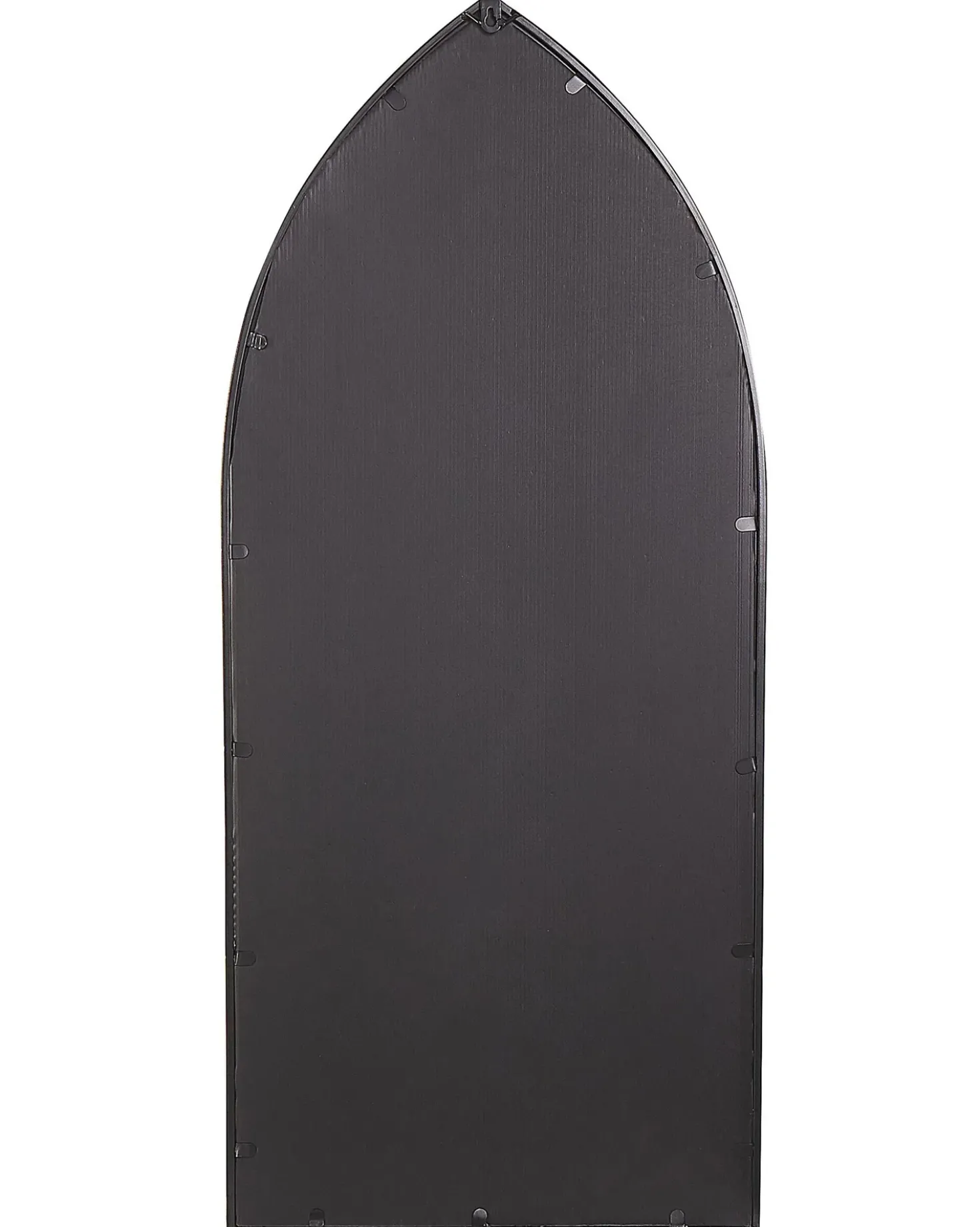 Vægspejl CASSEL 50 cm 115 cm Metal Sort
