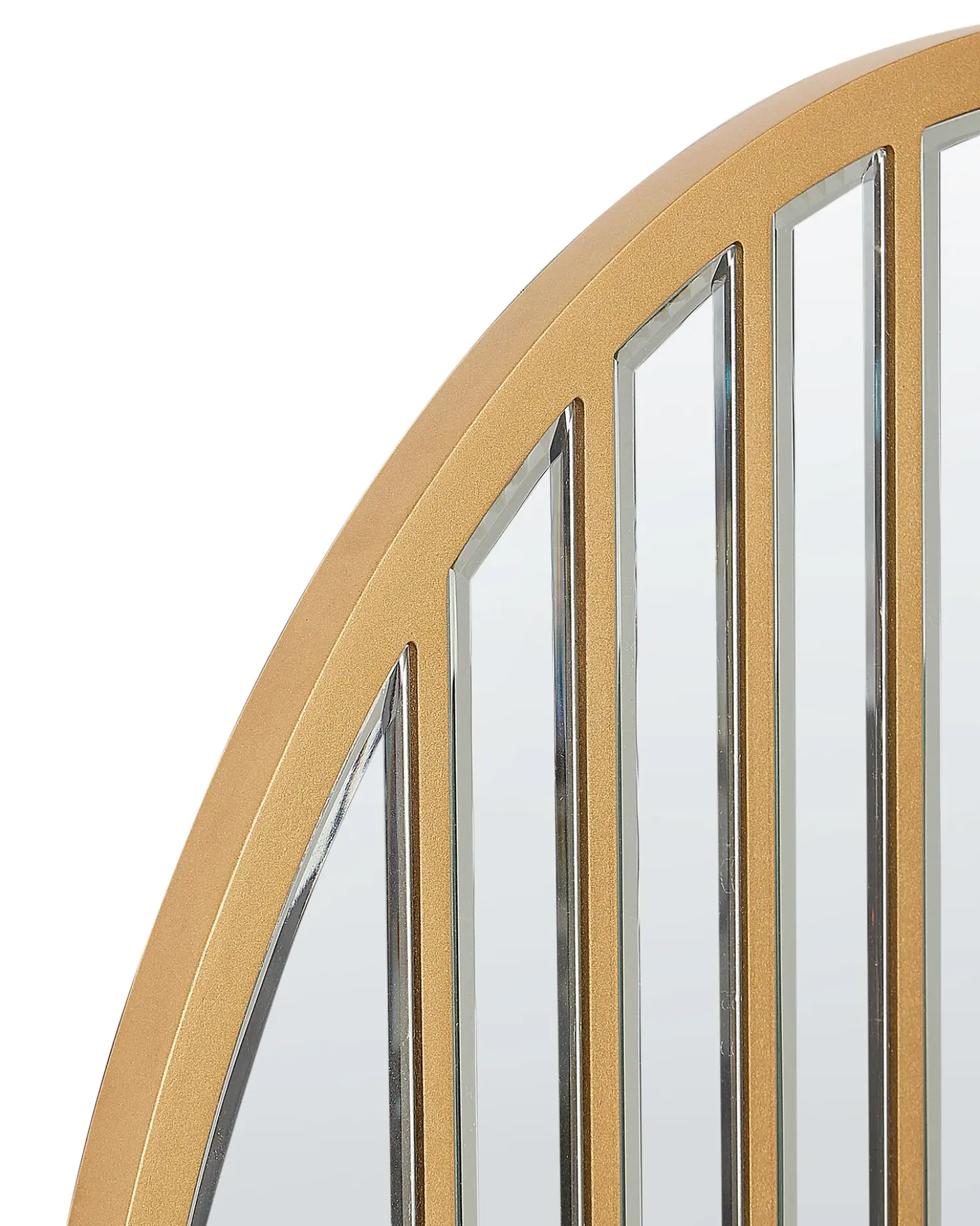 Vægspejl COUST 80 cm 80 cm Guld