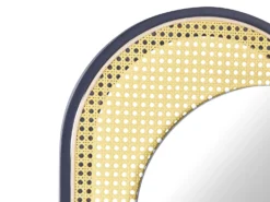 Vægspejl CREIL 51 cm 143 cm PE-rattan Naturlig