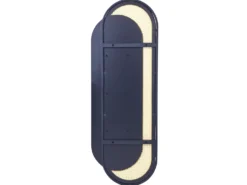 Vægspejl CREIL 51 cm 143 cm PE-rattan Naturlig