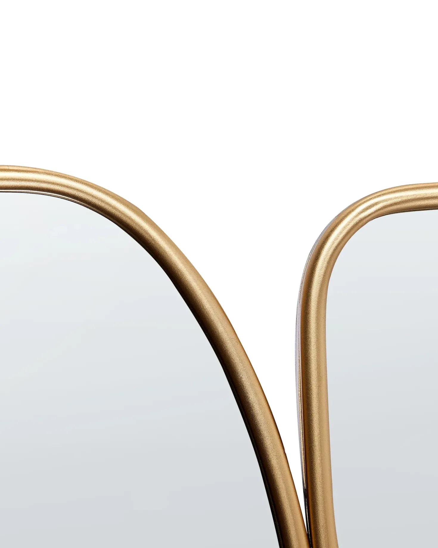 Vægspejl DIANCEY 70 cm 100 cm Metal Guld