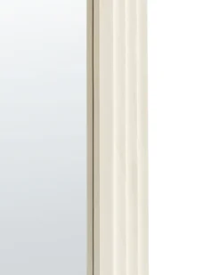 Vægspejl DIJON 80 cm 170 cm Træ Cremehvid