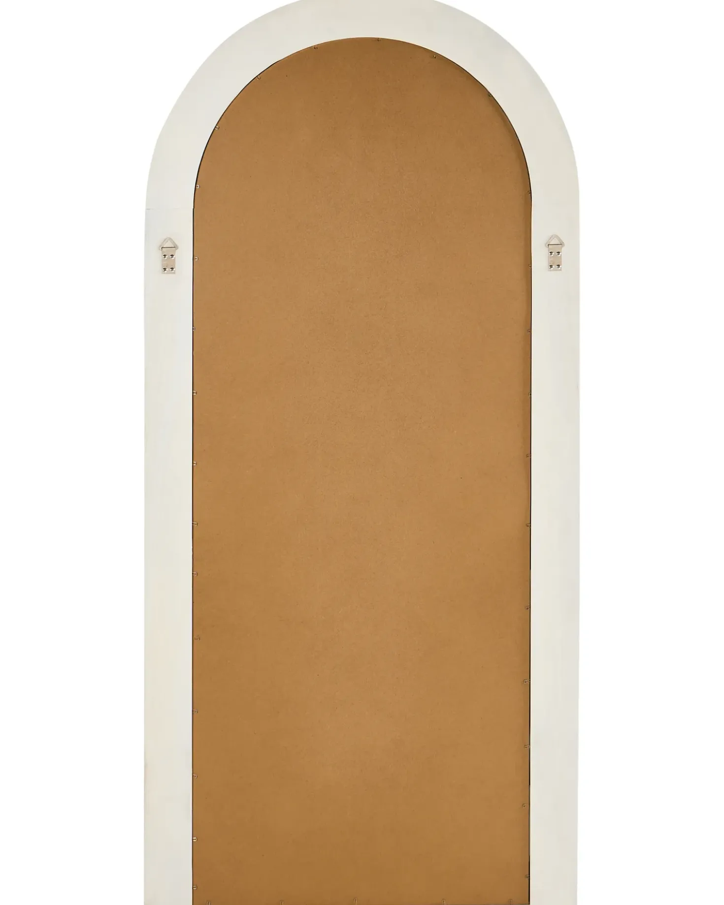 Vægspejl DIJON 80 cm 170 cm Træ Cremehvid
