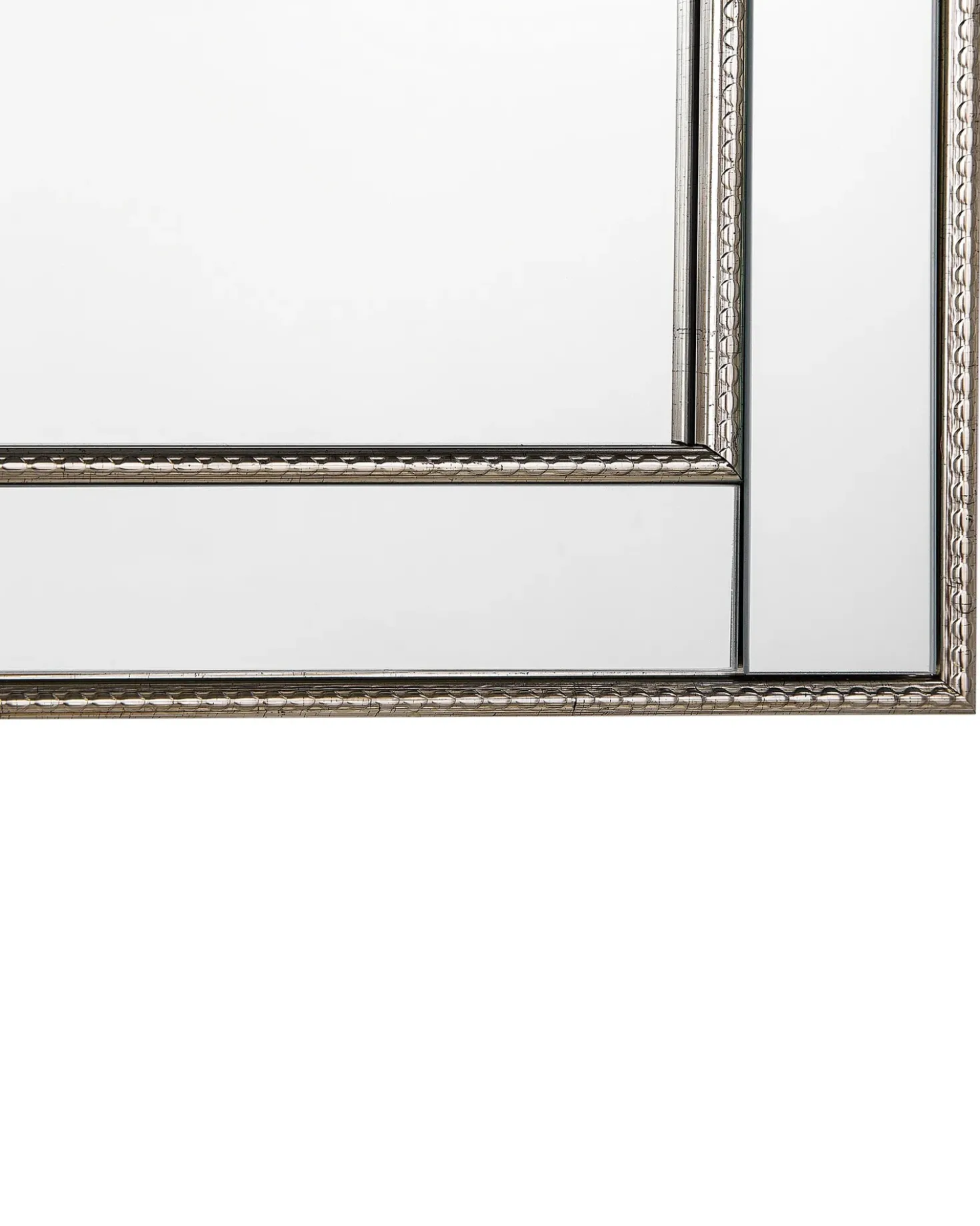 Vægspejl FENIOUX 50 cm 130 cm Sølv
