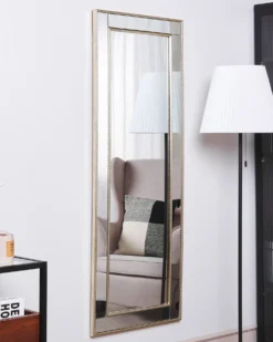 Vægspejl FENIOUX 50 cm 130 cm Sølv