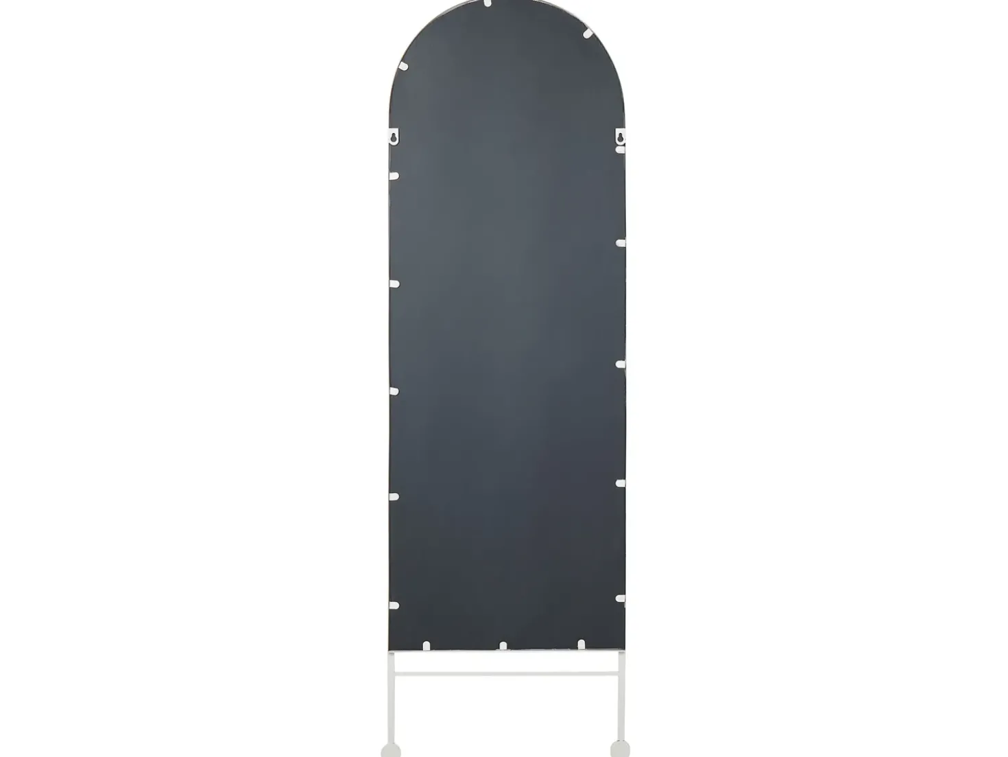 Vægspejl JARNAGES 45 cm 145 cm Metal Hvid