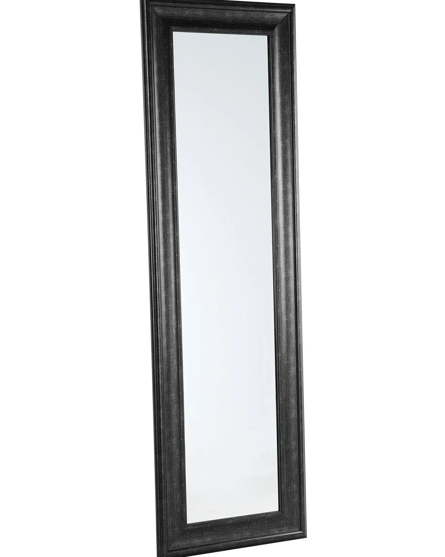 Vægspejl LUNEL 51 cm 141 cm Sort