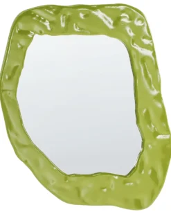 Vægspejl MARTYRE 57 cm 74 cm Grøn
